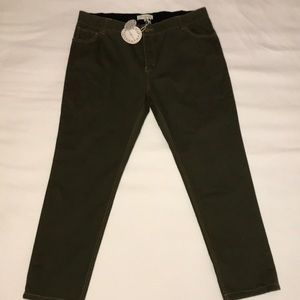 Umgee Plus Size Brushed Cotton Pants